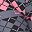 Grey Pink Argyle