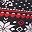 Blk Wht Red