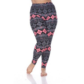 Plus Size Holiday Printed Leggings