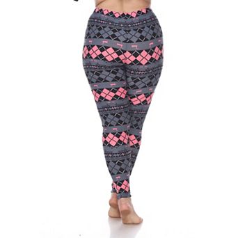 Plus Size Holiday Printed Leggings