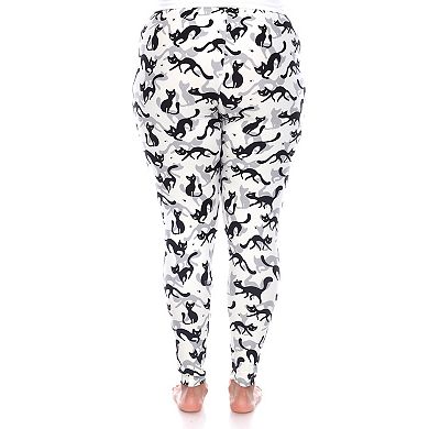 Plus Size Super Soft Cat Print Leggings