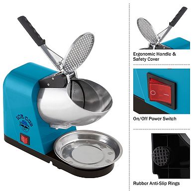 170w Ice Crusher Snow Cone Machine by Great Northern Popcorn