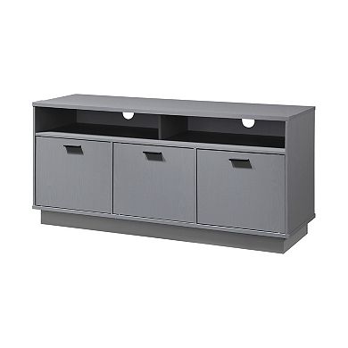 47.24 in. Wood TV Stand with 3 Storage Cabinets Fits TV's up to 55 in.