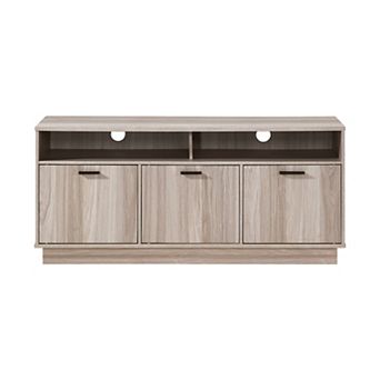 47.24 in Wood TV Stand with 3 Storage Cabinets Fits TV's up to 55 in