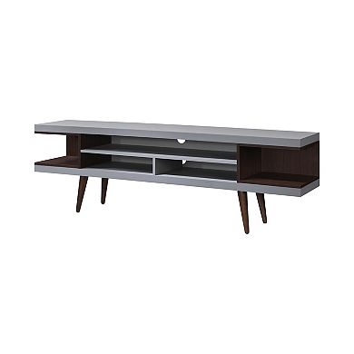 70.87 in. Wood TV Stand with 5 Storage Shelves Fits TV's up to 75 in.