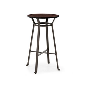Glitzhome Bar Table Round Top