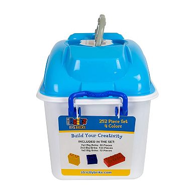 Toy Building Blocks For Kids And Toddlers - 252 Pieces