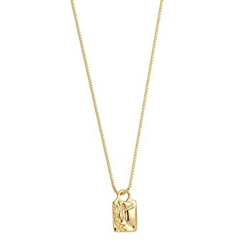 WINX Gold Tone Face Charm Pendant Necklace