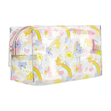 Care Bears Rainbow Clouds All-Over Print Clear Cosmetic Bag