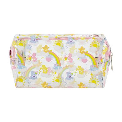 Care Bears Rainbow Clouds All-Over Print Clear Cosmetic Bag