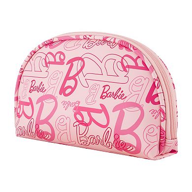 Mattel Barbie 2-piece Pink Travel Cosmetic Case Set