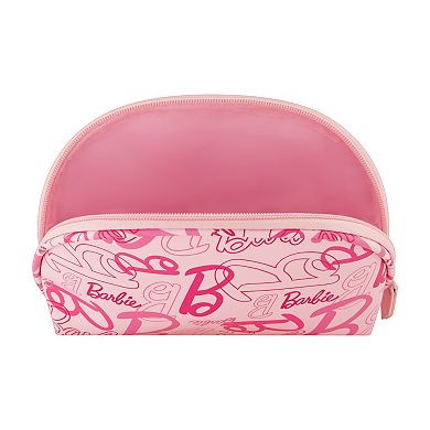 Mattel Barbie 2-piece Pink Travel Cosmetic Case Set