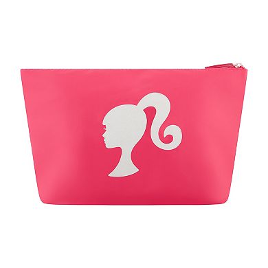 Mattel Barbie Rhinestone Logo Cosmetic Bag