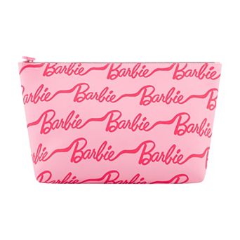 Mattel Barbie All-Over Logo Cosmetic Bag