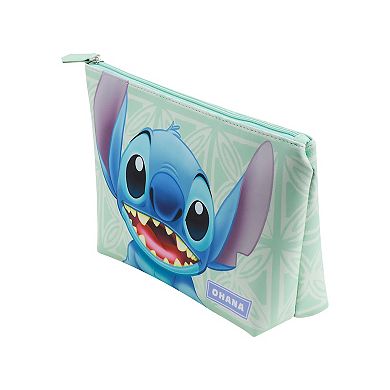 Disney's Stitch Ohana Wedge Cosmetic Bag