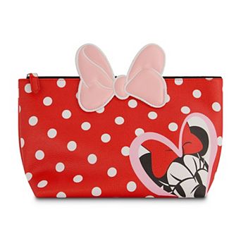 Disney's Minnie Mouse Polka Dot Cosmetic Bag