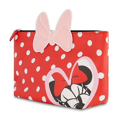 Disney's Minnie Mouse Polka Dot Cosmetic Bag