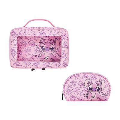 Disney's Lilo & Stitch Angel 2-piece Travel Cosmetic Case Set