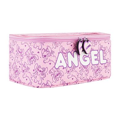 Disney's Lilo & Stitch Angel 2-piece Travel Cosmetic Case Set