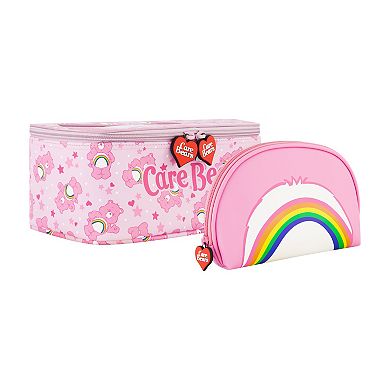 Care Bears Cloud Co. Cheer Bear 2-piece Travel Cosmetic Case Set