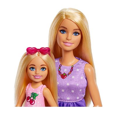Barbie® Family & Friends 2 Dolls 9-pc. Picnic-Themed Playset