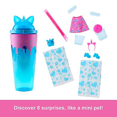 Barbie Pop Reveal Scented Sweet Unicorn Shakes Series Fashion Doll & Accessories