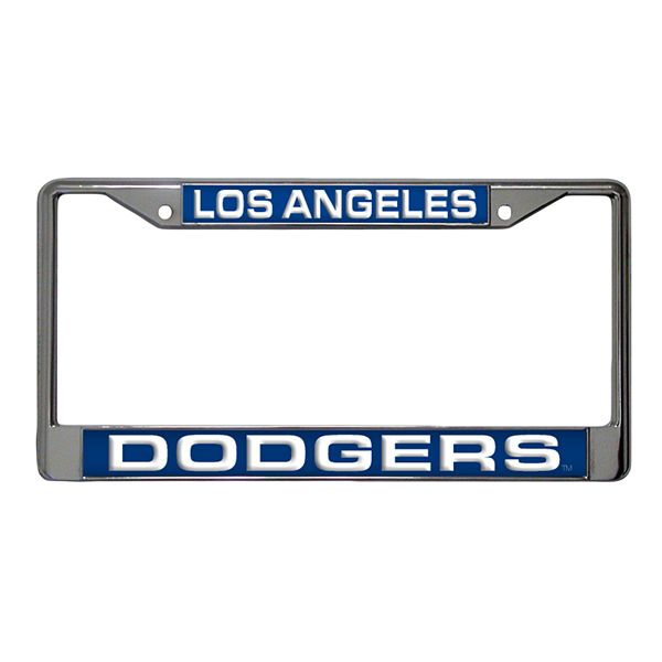 La Dodgers World Series Champions Metal License Plate