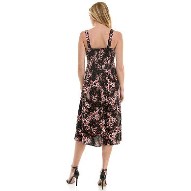 Juniors' Lily Rose Strappy Midi Dress