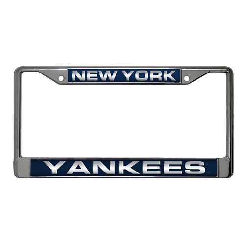 New York Yankees Metal License Plate Frame