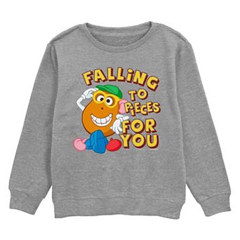 Disney / Pixar's Toy Story Mr. Potato Head Falling To Pieces For You Boys 8-20 Fleece Sweatshirt