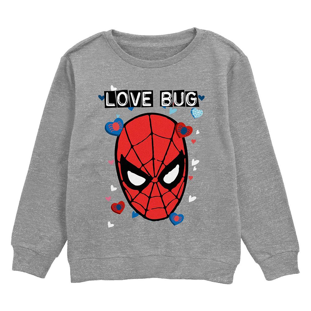 Boys 8-20 Marvel Spider-Man Love Bug Fleece Sweatshirt