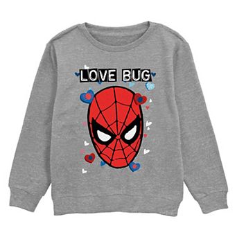 Boys 8-20 Marvel Spider-Man Love Bug Fleece Sweatshirt