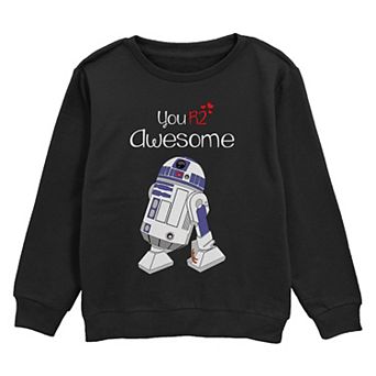 Boys 8-20 Star Wars R2-D2 You R2 Awesome Fleece Sweatshirt