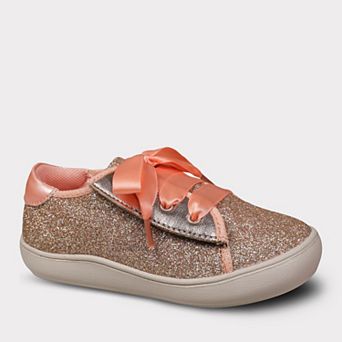 Oomphies Blake Girls' Hook & Loop Running Sneakers