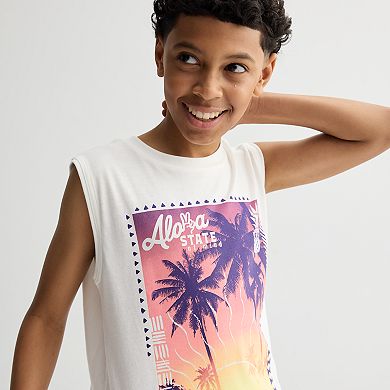 Boys 8-20 Sonoma Goods For Life® Muscle Graphic T-Shirt