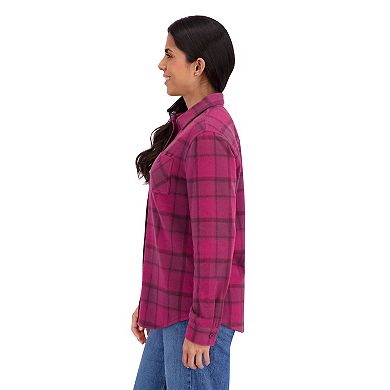 Women's ZeroXposur Billy Long Sleeve Fleece Plaid Shirt