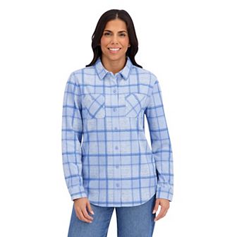 Women's ZeroXposur Billy Long Sleeve Fleece Plaid Shirt
