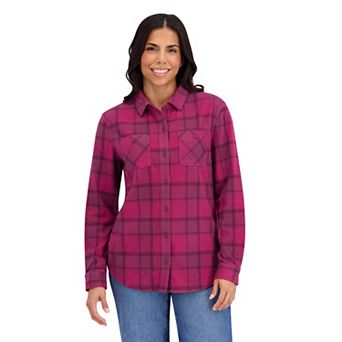 Women's ZeroXposur Billy Long Sleeve Fleece Plaid Shirt