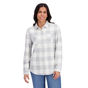 Women's ZeroXposur Billy Long Sleeve Fleece Plaid Shirt