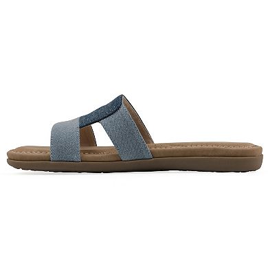 Cliffs by White Mountain Fraida Women's Slide Sandals