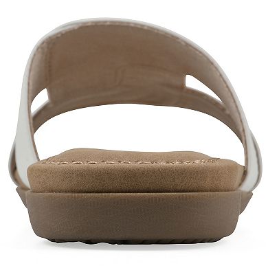 Cliffs by White Mountain Fraida Women's Slide Sandals