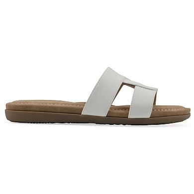 Cliffs by White Mountain Fraida Women's Slide Sandals