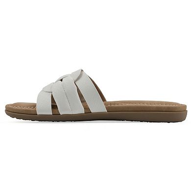 Cliffs by White Mountain Fraley Women's Slide Sandals