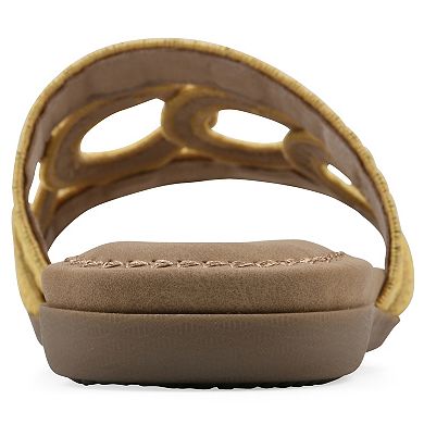 Cliffs by White Mountain Fraly Women's Slide Sandals
