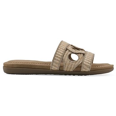 Cliffs by White Mountain Fraly Women's Slide Sandals