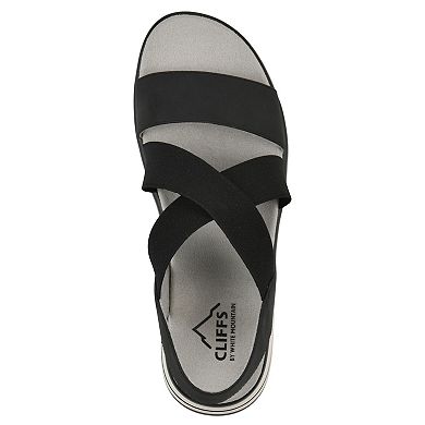 Cliffs by White Mountain Hapley Women's Athleisure Sandals