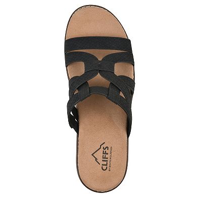 Cliffs by White Mountain Tinisha Women's Wedge Sandals