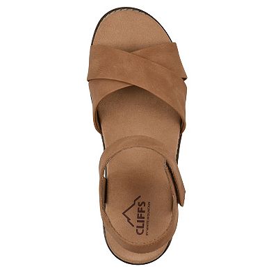 Cliffs by White Mountain Tinna Women's Wedge Sandals
