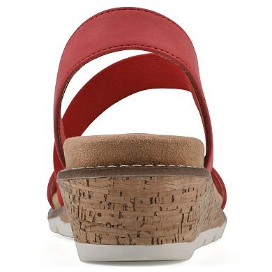 Cliffs by White Mountain Tinnley Women's Wedge Sandals