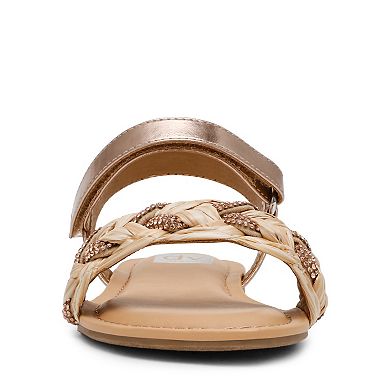DV by Dolce Vita Callub Girls Woven Strap Sandals